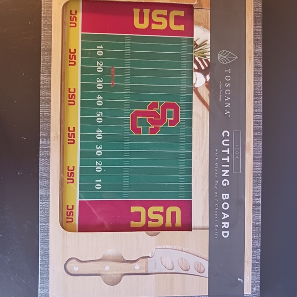 Toscana USC Cutting Board glass top and cheese knife Icon - Picture 1 of 4